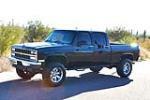 1991 CHEVROLET 3+3 CREW CAB CUSTOM 4X4 PICKUP - Front 3/4 - 212734