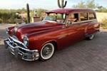 1953 PONTIAC SKY CHIEF CUSTOM WOODY WAGON - Front 3/4 - 213028