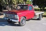 1969 FORD F-350 FLATBED TRUCK - Front 3/4 - 213570