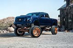 2017 NISSAN TITAN XD CUSTOM CREW-CAB PICKUP - Front 3/4 - 222451