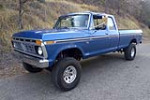 1977 FORD F-150 4X4 CUSTOM PICKUP - Front 3/4 - 222467