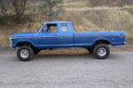 1977 FORD F-150 4X4 CUSTOM PICKUP - Side Profile - 222467