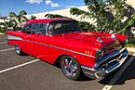 1957 CHEVROLET BEL AIR CUSTOM HARDTOP - Front 3/4 - 224863