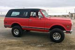 1972 CHEVROLET K5 BLAZER CONVERTIBLE - Side Profile - 225185