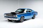 1971 PLYMOUTH DUSTER CUSTOM HEMI COUPE - Front 3/4 - 225206
