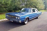 1967 DODGE CORONET R/T - Front 3/4 - 225360