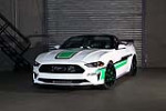 2018 FORD MUSTANG CUSTOM CONVERTIBLE - Front 3/4 - 227944
