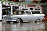 1957 FORD RANCH WAGON CUSTOM STATION WAGON - Front 3/4 - 245011