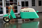 1957 CUSHMAN PACEMAKER SCOOTER - Front 3/4 - 245065