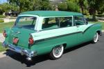 1956 FORD 2 DOOR STATION WAGON - Rear 3/4 - 24507