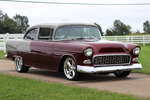 1955 CHEVROLET BEL AIR CUSTOM 2-DOOR POST - Front 3/4 - 252415