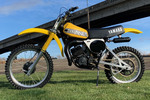 1978 YAMAHA YZ125 MOTORCYCLE - Side Profile - 252883