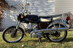 1963 YAMAHA YG1 MOTORCYCLE - Side Profile - 254182