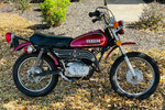 1974 YAMAHA  GT80 MOTORCYCLE - Side Profile - 258030