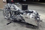 1999 HARLEY-DAVIDSON ROAD KING CUSTOM MOTORCYCLE - Rear 3/4 - 260845