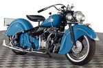 1946 INDIAN CHIEF MOTORCYCLE - Front 3/4 - 262182