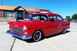 1955 CHEVROLET 150 CUSTOM COUPE - Front 3/4 - 262344
