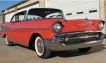 1957 CHEVROLET BEL AIR COUPE - Front 3/4 - 39751