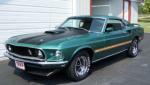 1969 FORD MUSTANG MACH 1 "S" CODE FASTBACK - Front 3/4 - 44177