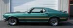 1969 FORD MUSTANG MACH 1 "S" CODE FASTBACK - Side Profile - 44177