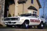 1970 PLYMOUTH HEMI CUDA RAMCHARGERS CANDYMATIC - Front 3/4 - 44350