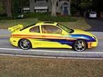 2003 PONTIAC SUNFIRE CUSTOM COUPE - Side Profile - 49603