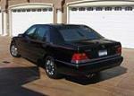 1995 MERCEDES-BENZ S600 4 DOOR SEDAN - Rear 3/4 - 49766