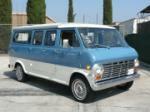 1969 FORD CLUB POP TOP CAMPER BUS - Front 3/4 - 60799