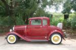 1930 FORD MODEL A CUSTOM COUPE - Side Profile - 61173