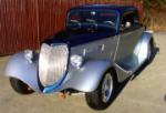 1934 FORD 3 WINDOW COUPE RE-CREATION - Front 3/4 - 64118