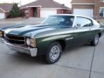 1971 CHEVROLET CHEVELLE HEAVY CHEVY 2 DOOR COUPE - Front 3/4 - 65845