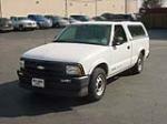 1998 CHEVROLET S-10 ELECTRIC TRUCK - Front 3/4 - 75087