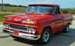 1960 CHEVROLET APACHE FLEETSIDE PICKUP - Front 3/4 - 81172