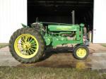 1938 JOHN DEERE G TRACTOR - Side Profile - 93468