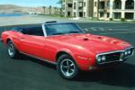 1968 PONTIAC FIREBIRD CONVERTIBLE - Front 3/4 - 93546