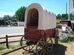 0 COVERED WAGON CIRCA 1880-1900 - Front 3/4 - 94045