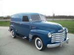 1949 CHEVROLET 3100 PANEL TRUCK - Front 3/4 - 96187