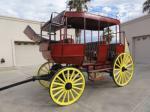 0 STAGE COACH MUD WAGON - Front 3/4 - 97743