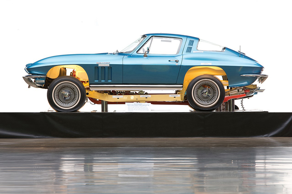 1965 CHEVROLET CORVETTE CUTAWAY COUPE - SOLD FOR $1.1 MILLION