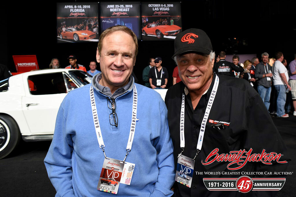 Rusty Wallace and Don Prudhomme