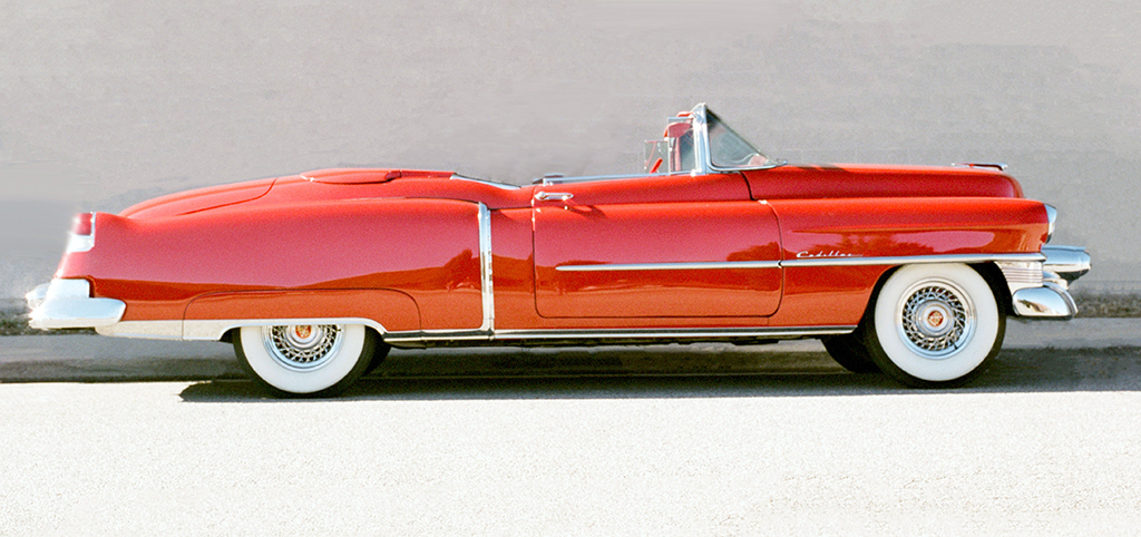 1953 CADILLAC ELDORADO CUSTOM CONVERTIBLE_side