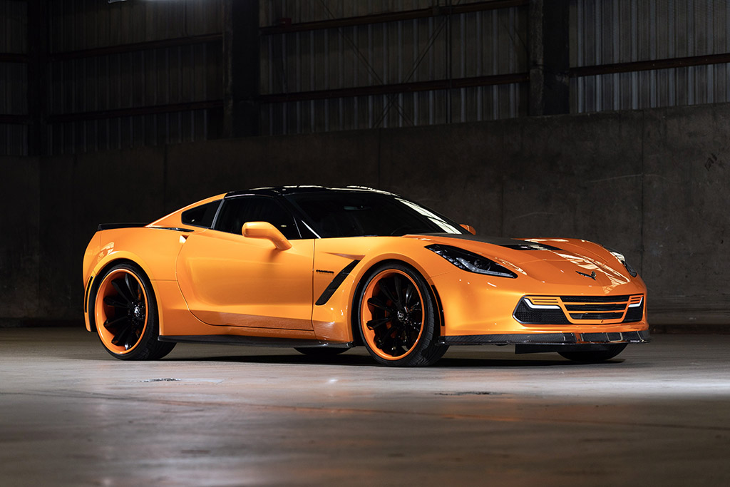 Lot 683 - 2014 Chevrolet Corvette Custom Coupe