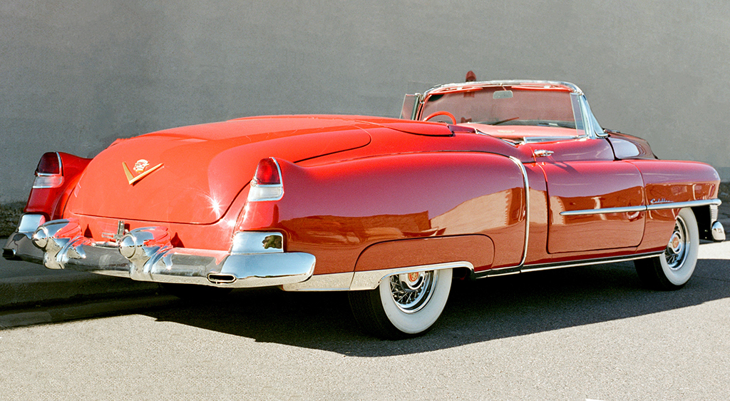 1953 CADILLAC ELDORADO CUSTOM CONVERTIBLE_rear34