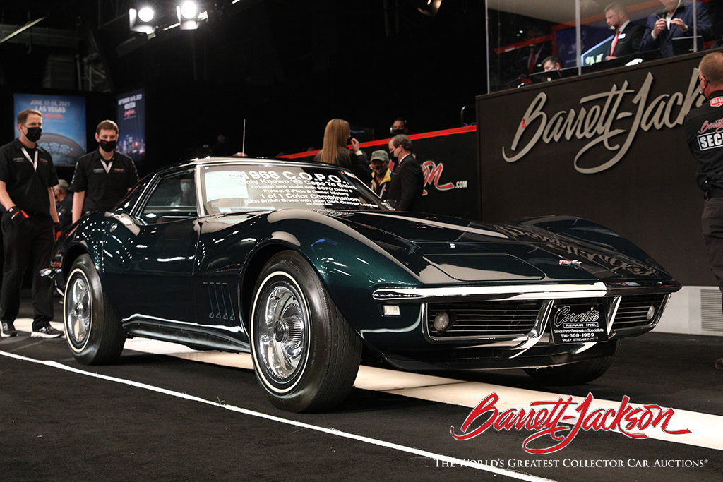 Lot #1120 - 1968 CHEVROLET CORVETTE COPO CONVERTIBLE - $214,500