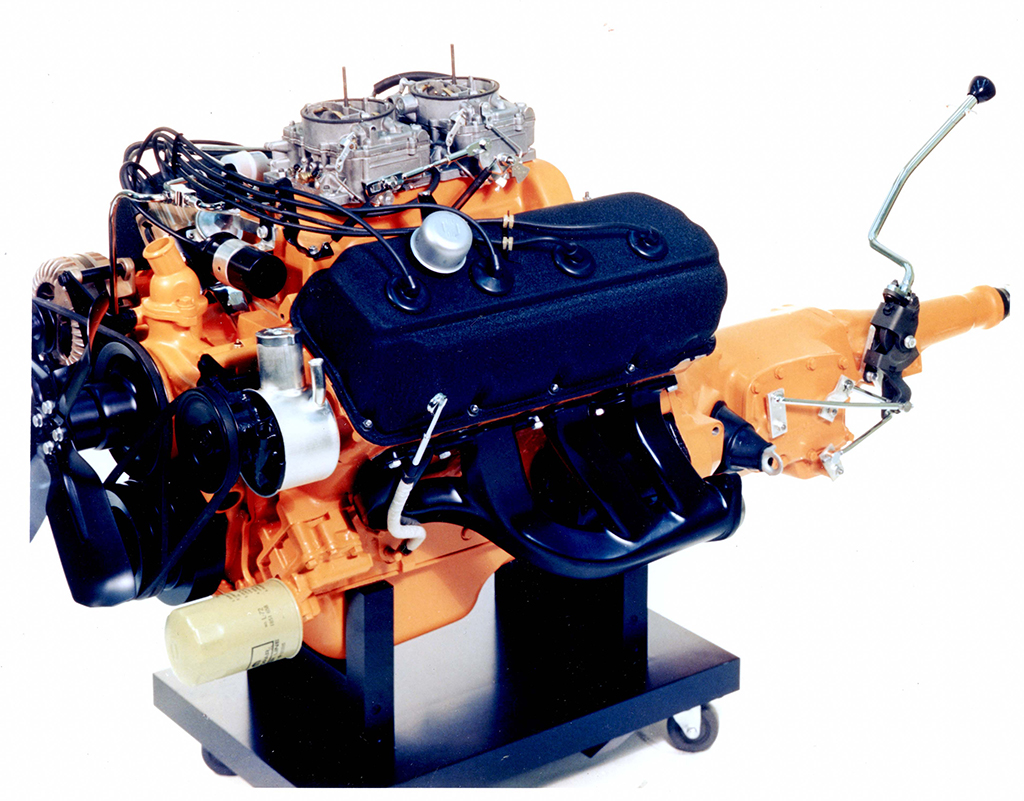 The 1963-65 HEMI engine. (Photo courtesy FCA Media)