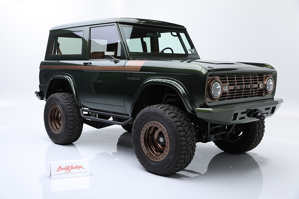 Among the top sellers at the Barrett-Jackson Online Only July 2020 Auction was this 1976 Ford Bronco Custom SUV (Lot #148), which brought in $195,250 - a new auction record.