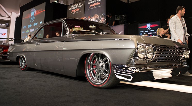In 2015, this 1962 Chevrolet Bubble Top took top honors during the Barrett-Jackson Cup competition.