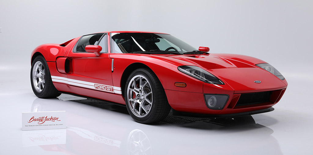 This 2005 Ford GT (Lot #150) sold for $275,000 at the July Online Auction.