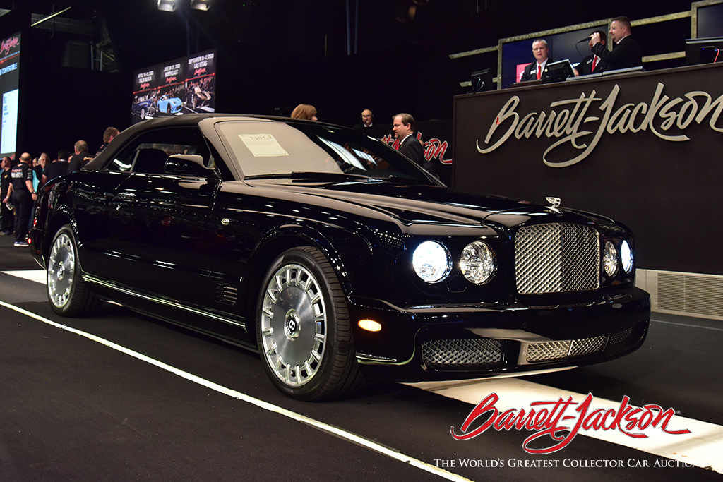 Lot #1301.2 - SIMON COWELL'S 2009 BENTLEY AZURE CONVERTIBLE - $123,200 – NEW RECORD AT AUCTION