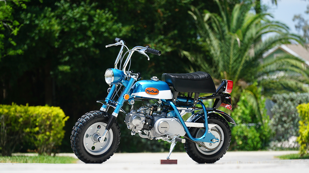 Lot #6290 in the upcoming Online Only Auction is a beautifully restored 1971 Honda Z50 K2 minibike.